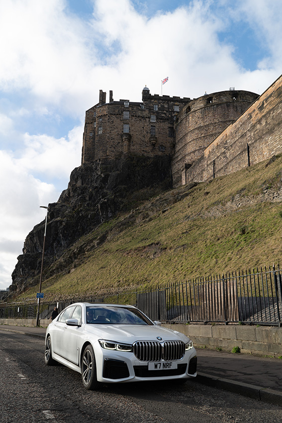 white 7 Edinburgh - luxury chauffeur service